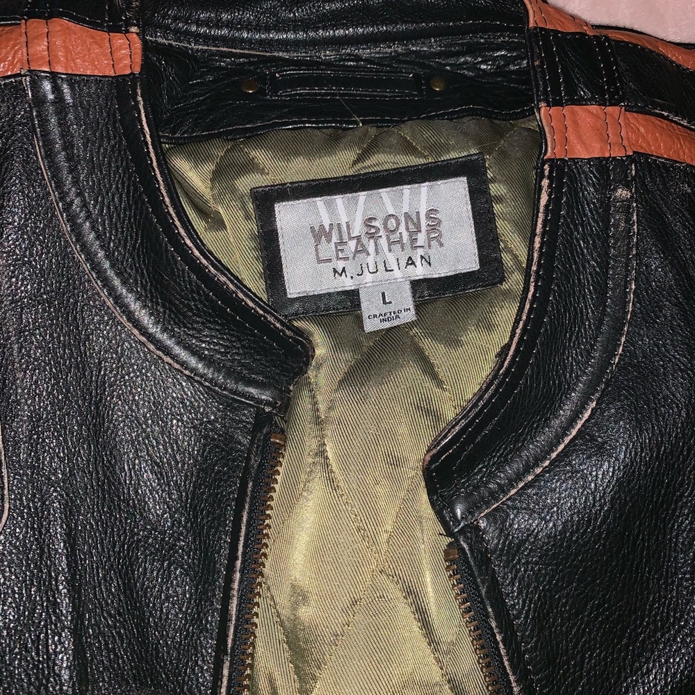 Men’s lg leather jacket